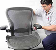 In house repair of office chairs in NY and Long Island